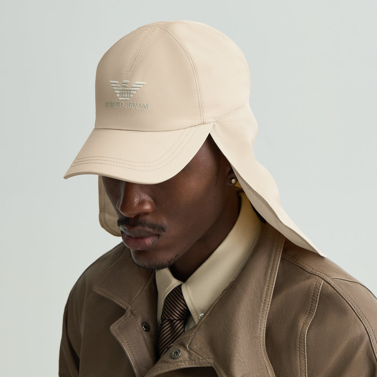 Giorgio Armani & Kith Light Capello Baseball Sabbia Cap - Tofu - PH