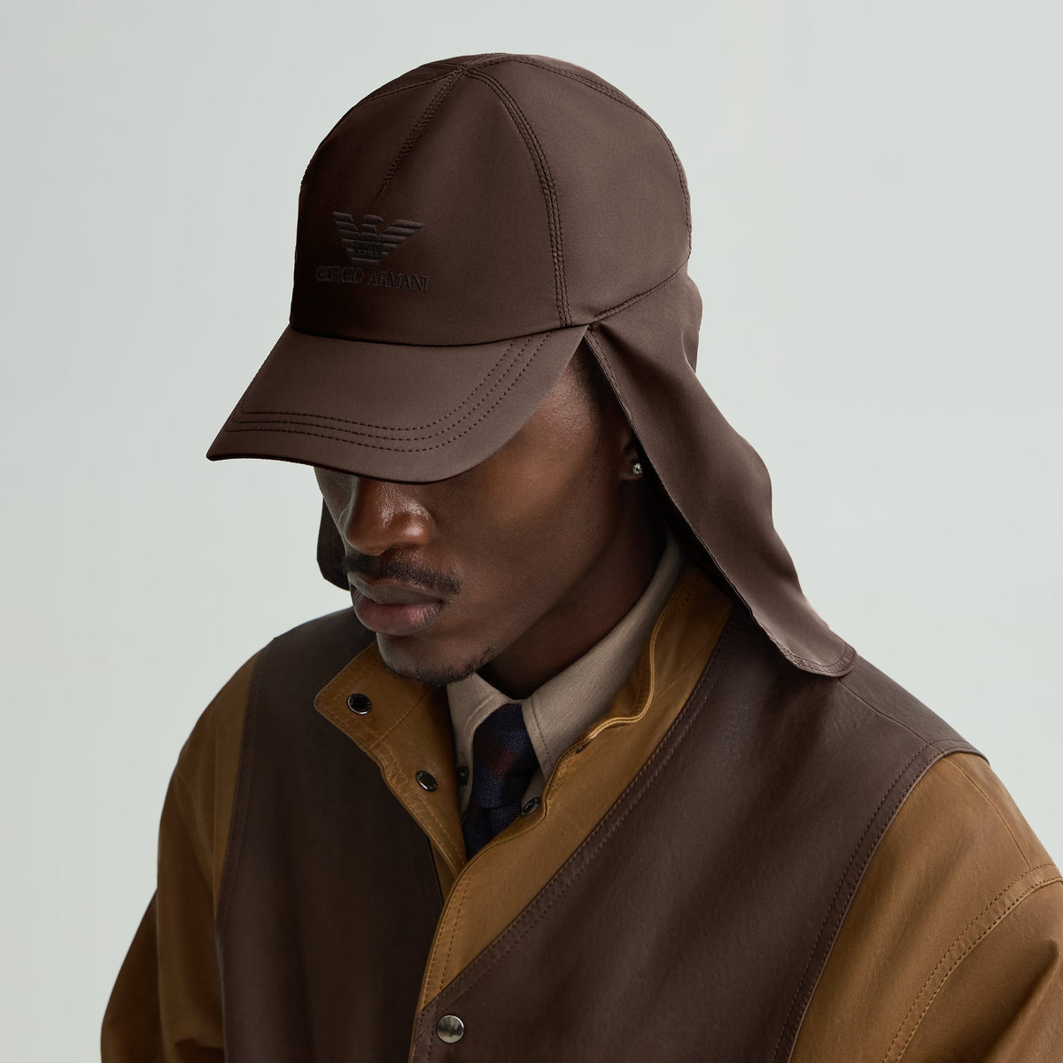 Giorgio Armani & Kith Light Capello Baseball Sabbia Cap - Hot Fudge - PH