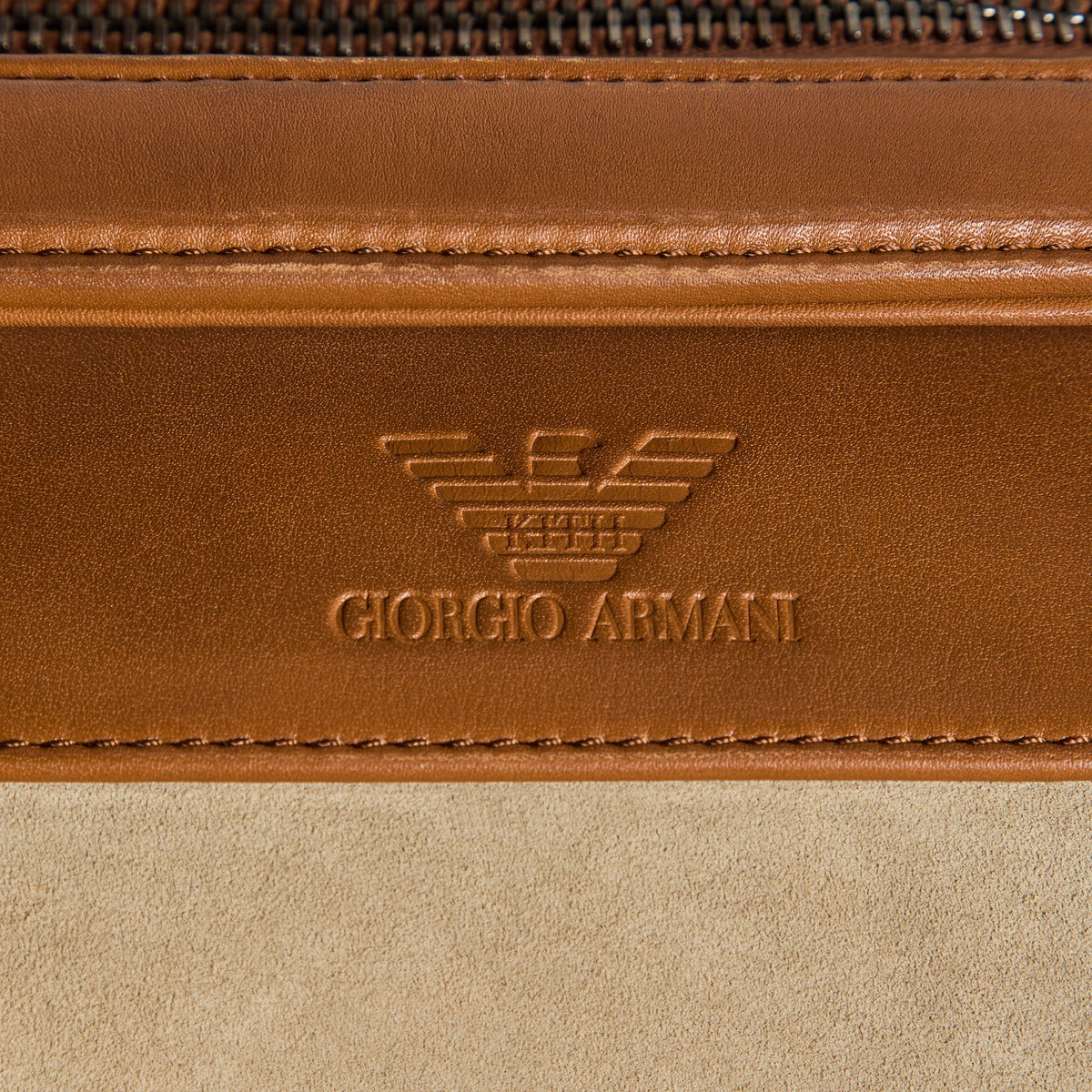 Giorgio Armani & Kith Duffle Bag - Sand