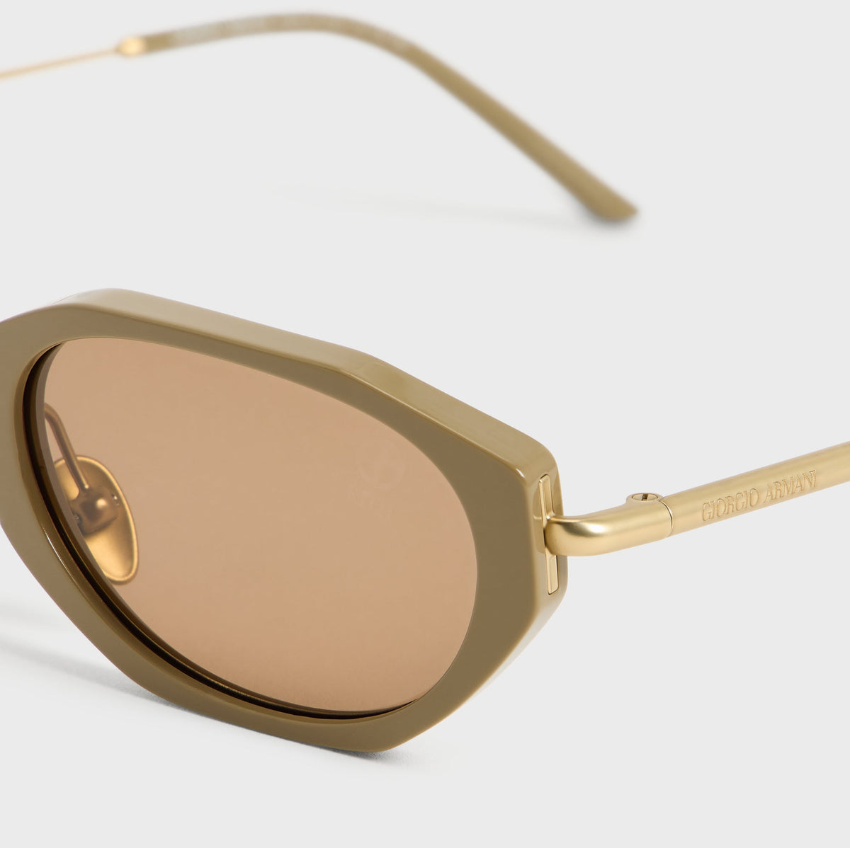 Giorgio Armani & Kith Hexagonal Sunglasses - Acetate Metal