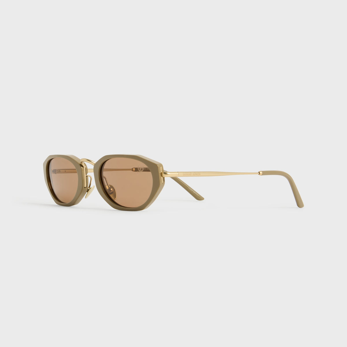 Giorgio Armani & Kith Hexagonal Sunglasses - Acetate Metal