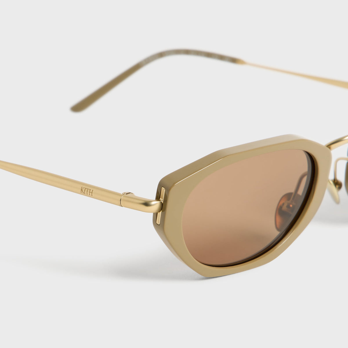 Giorgio Armani & Kith Hexagonal Sunglasses - Acetate Metal