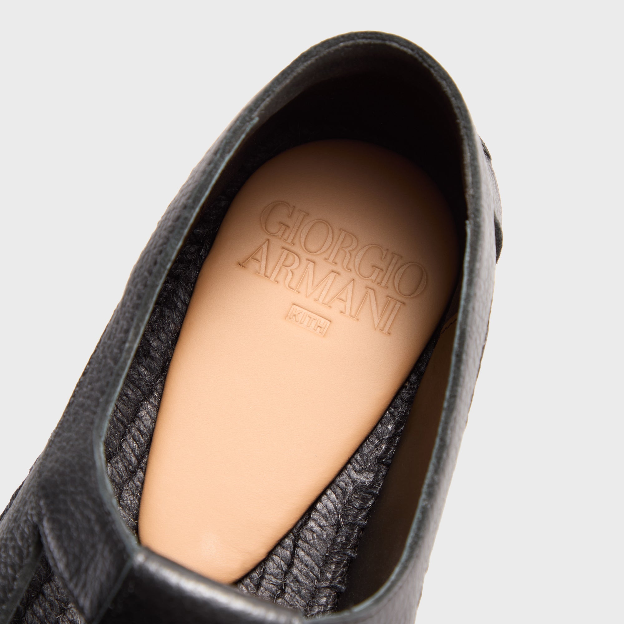 Giorgio Armani & Kith Espadrilla - Deer Black – Kith Europe
