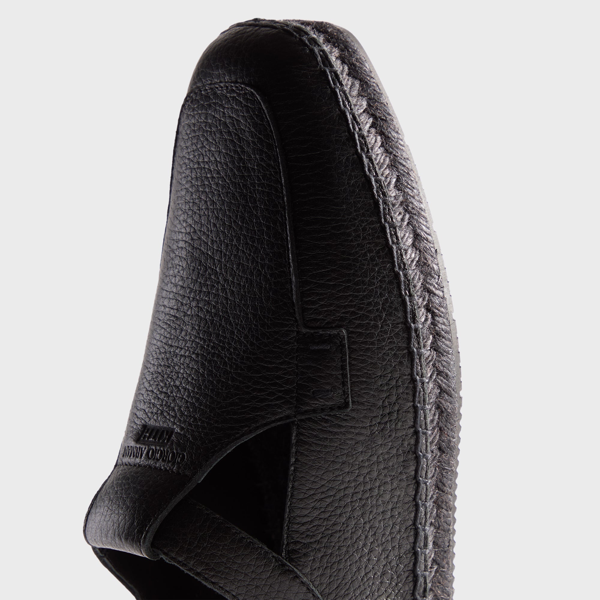 Giorgio Armani & Kith Espadrilla - Deer Black – Kith Europe