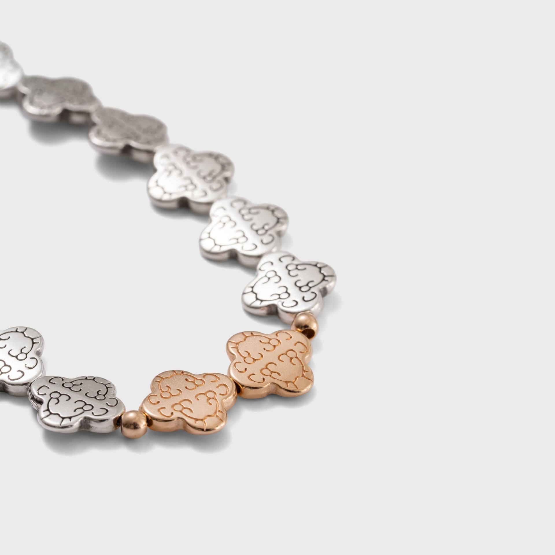 Gottlob Edition No. 1 Bracelet - Silver / Rose Gold