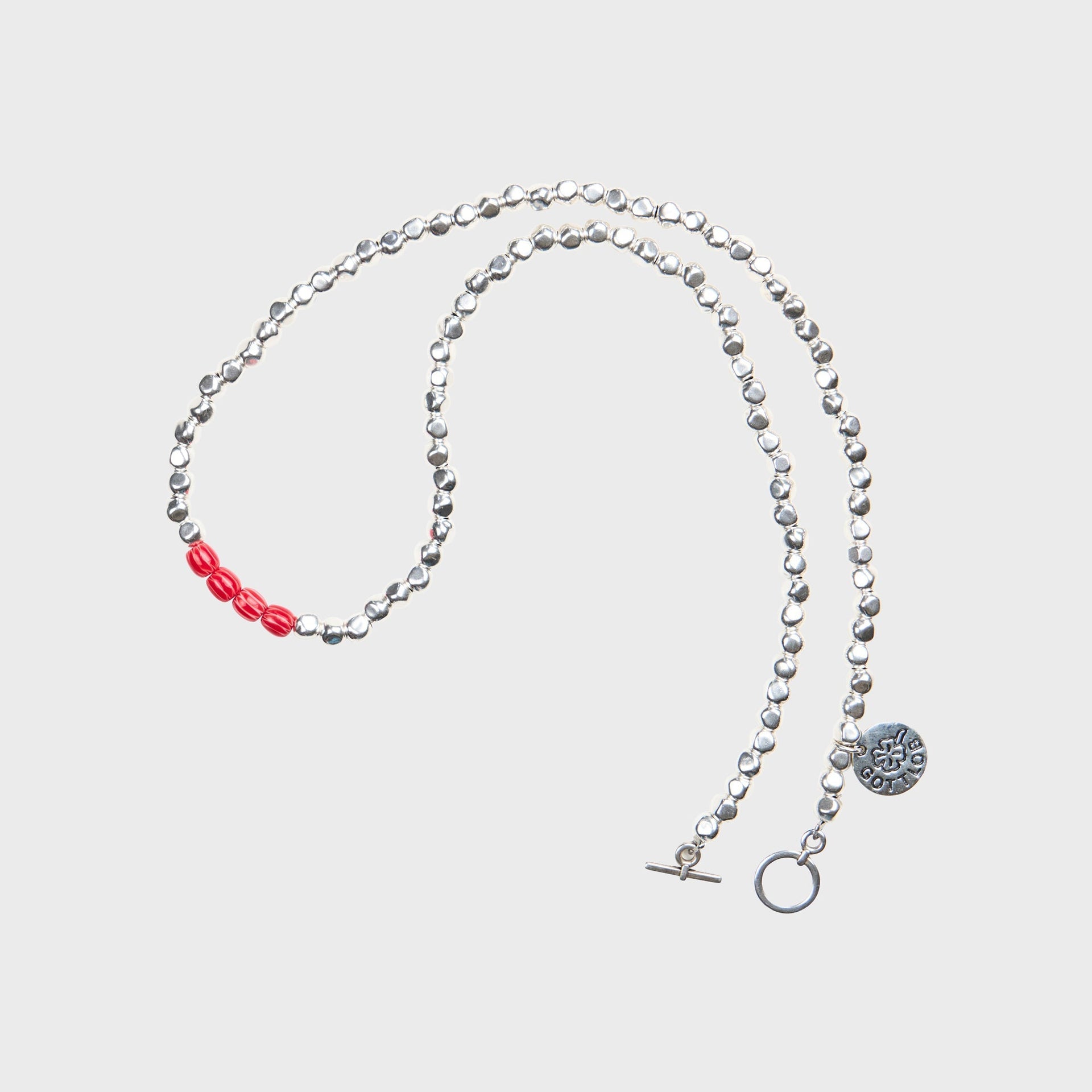 Gottlob Edition No. 2 Necklace - Red / White
