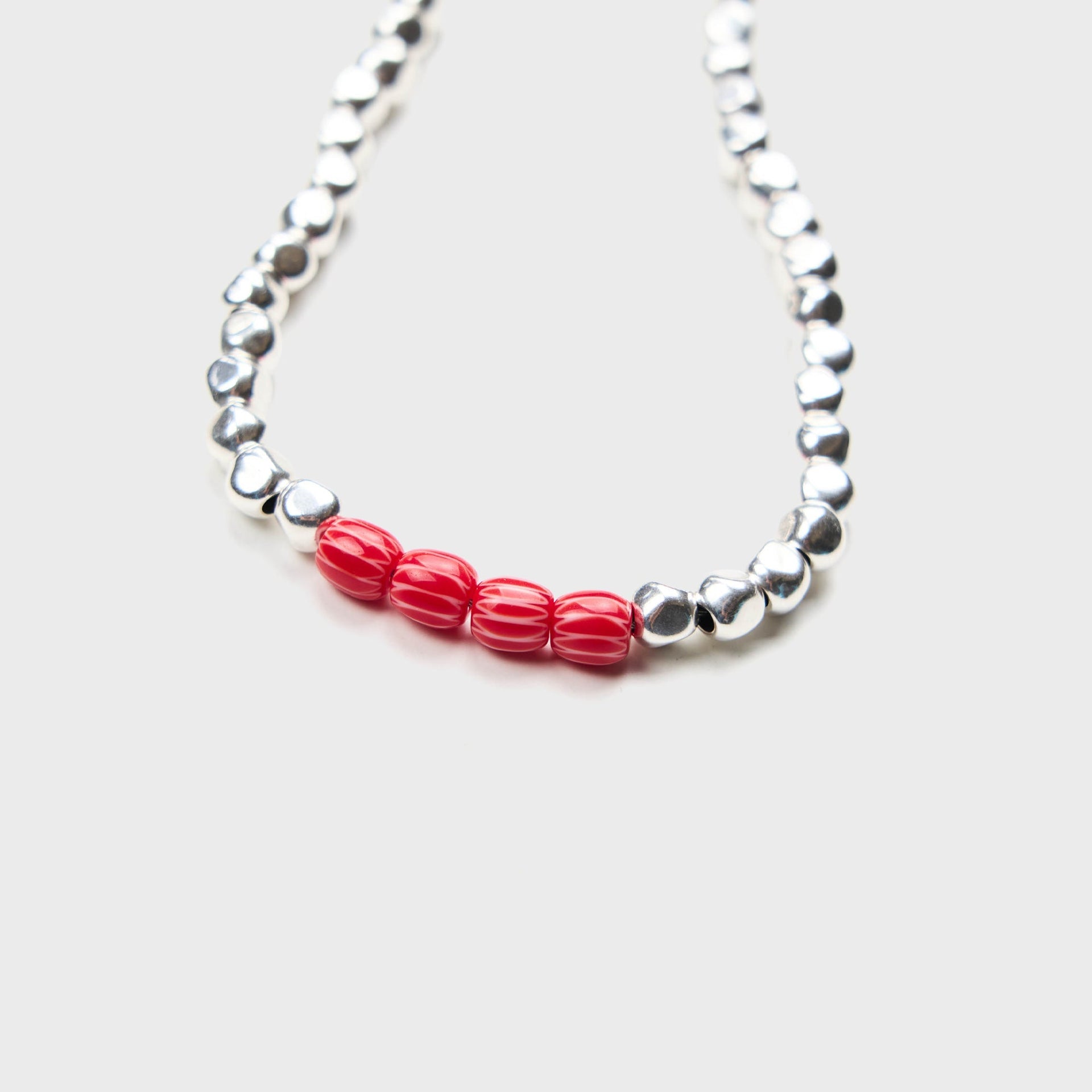 Gottlob Edition No. 2 Necklace - Red / White