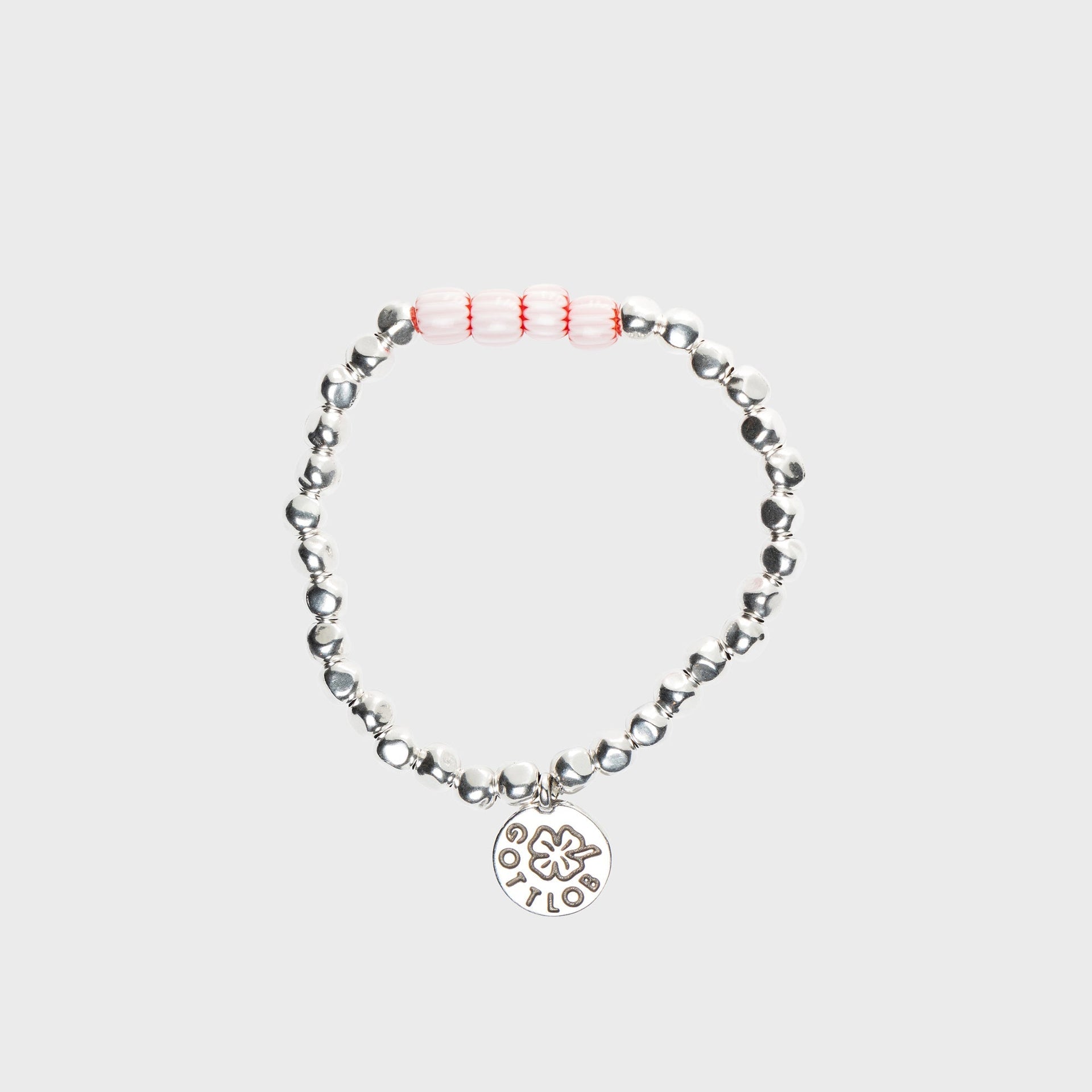 Gottlob Edition No. 2 Bracelet - Pink / Dark Red