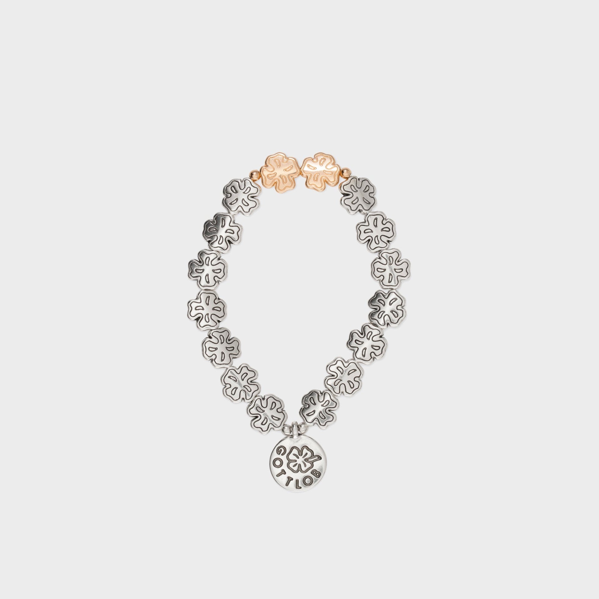 Gottlob Edition No. 3 Bracelet - Silver / Rose Gold