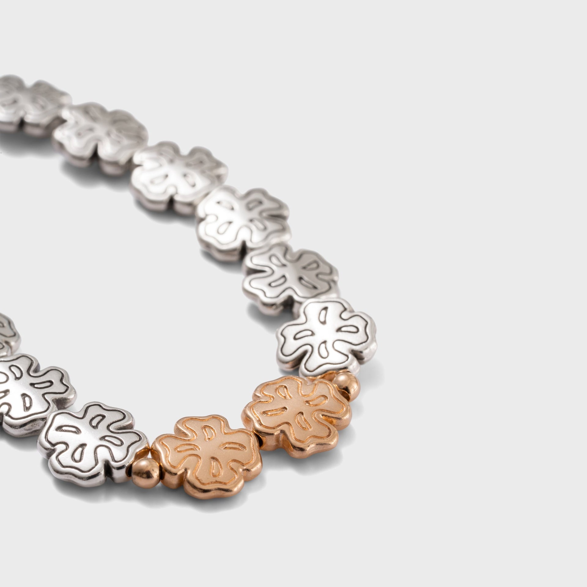 Gottlob Edition No. 3 Bracelet - Silver / Rose Gold