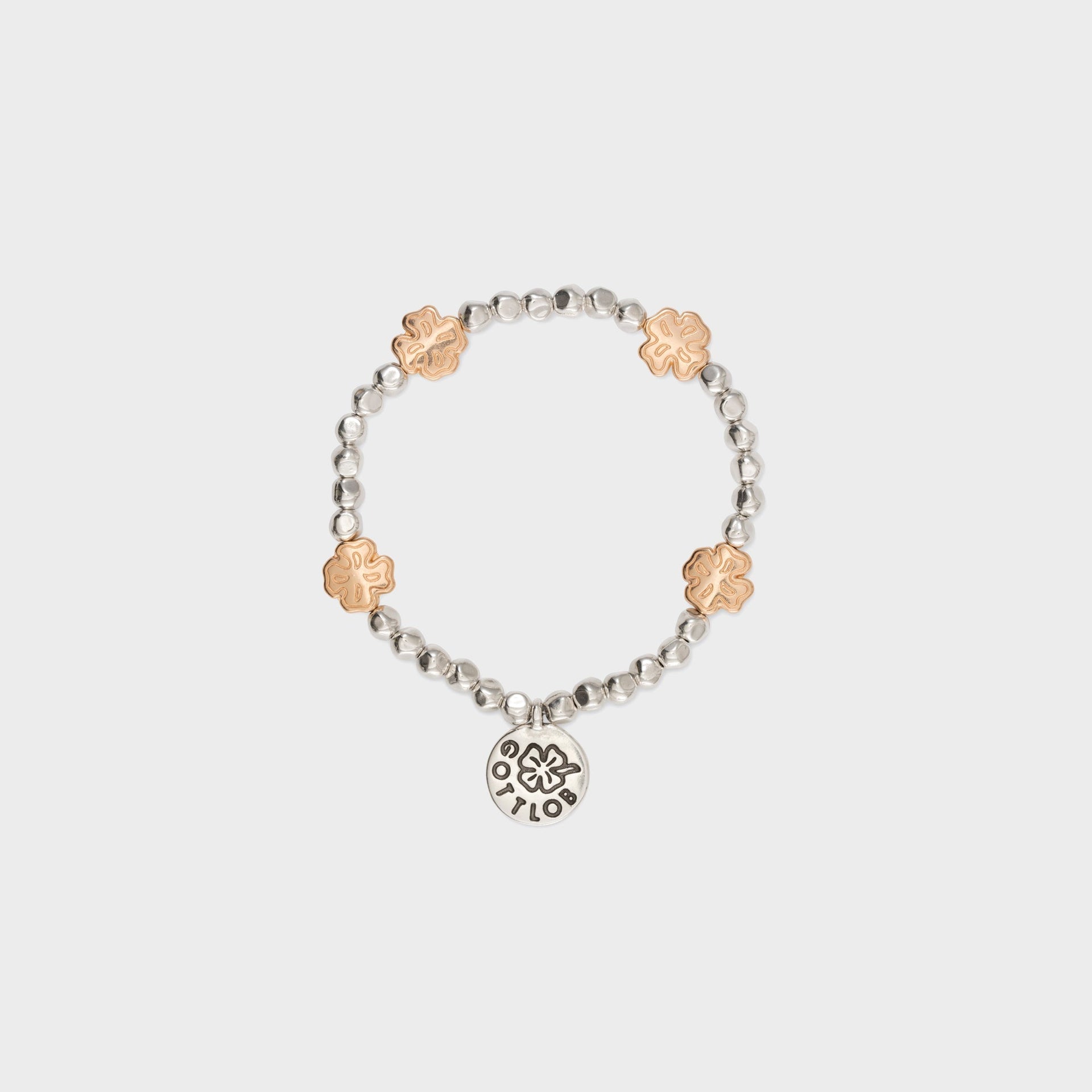 Gottlob Edition No. 7 Bracelet - Silver / Rose Gold