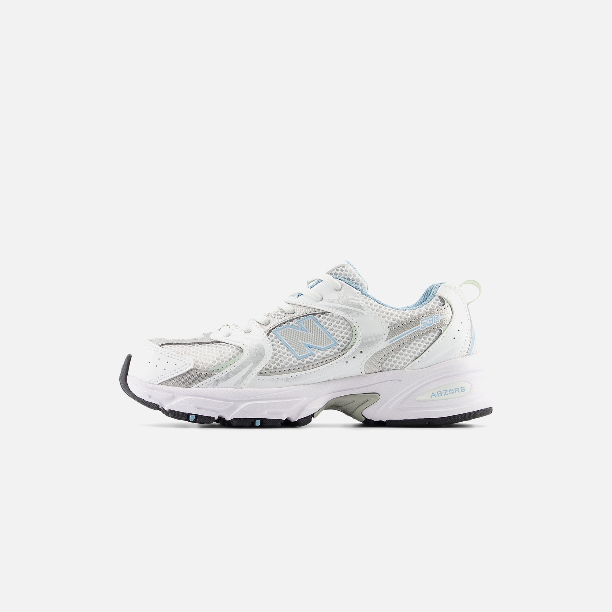 New Balance GS 530 - White / Chrome Blue – Kith Europe