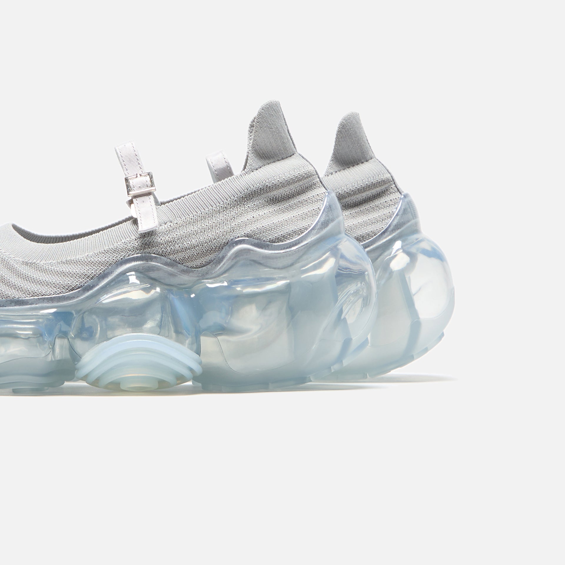 grounds moopie knit pumps gray/icegray 