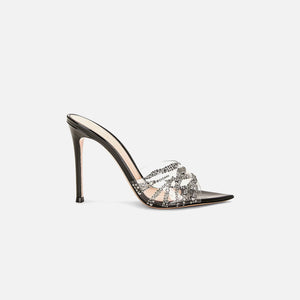 Gianvito Rossi - Plexi / Vernice Mule Transparent / Black