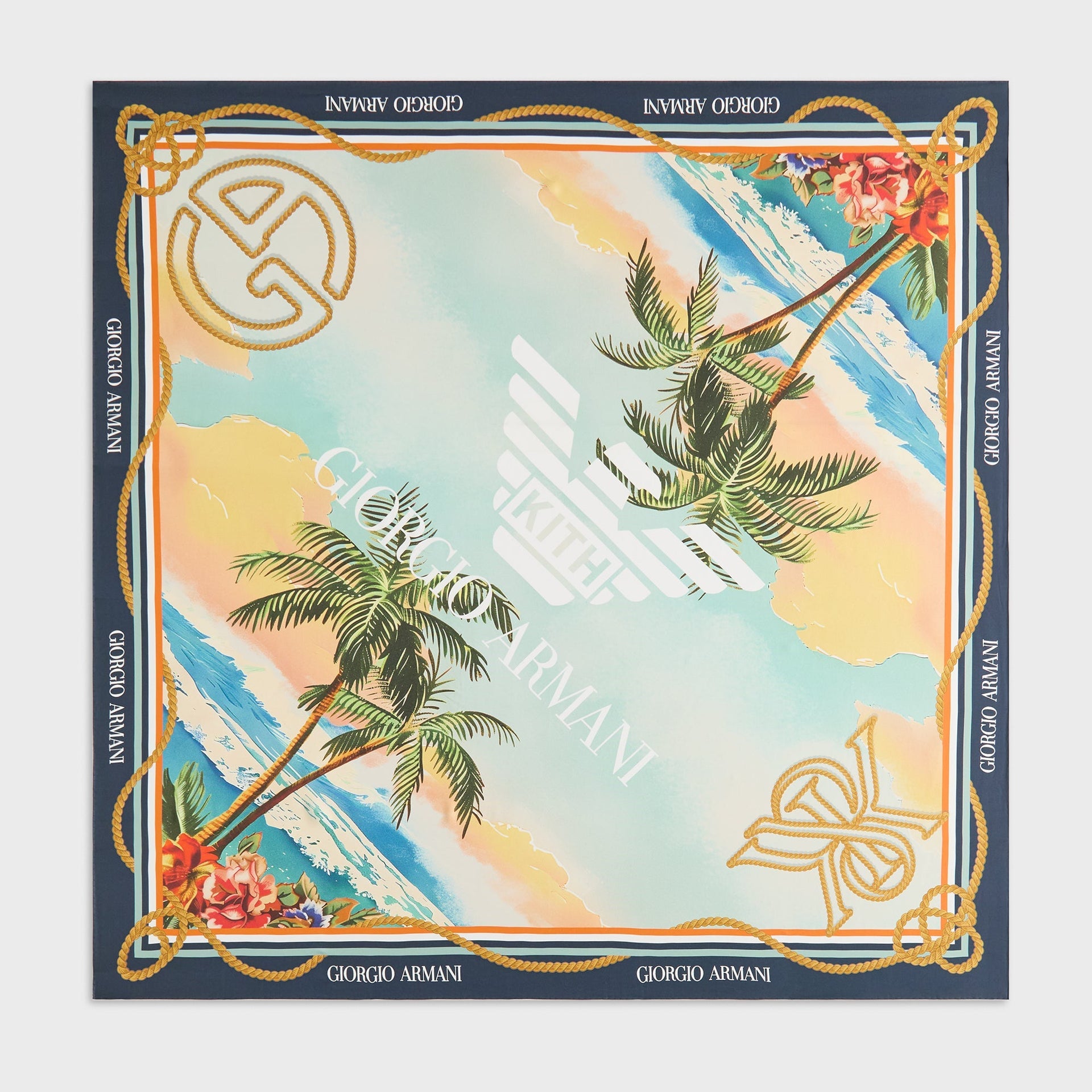 Giorgio Armani & Kith Women Printed Sarong - Multi PH