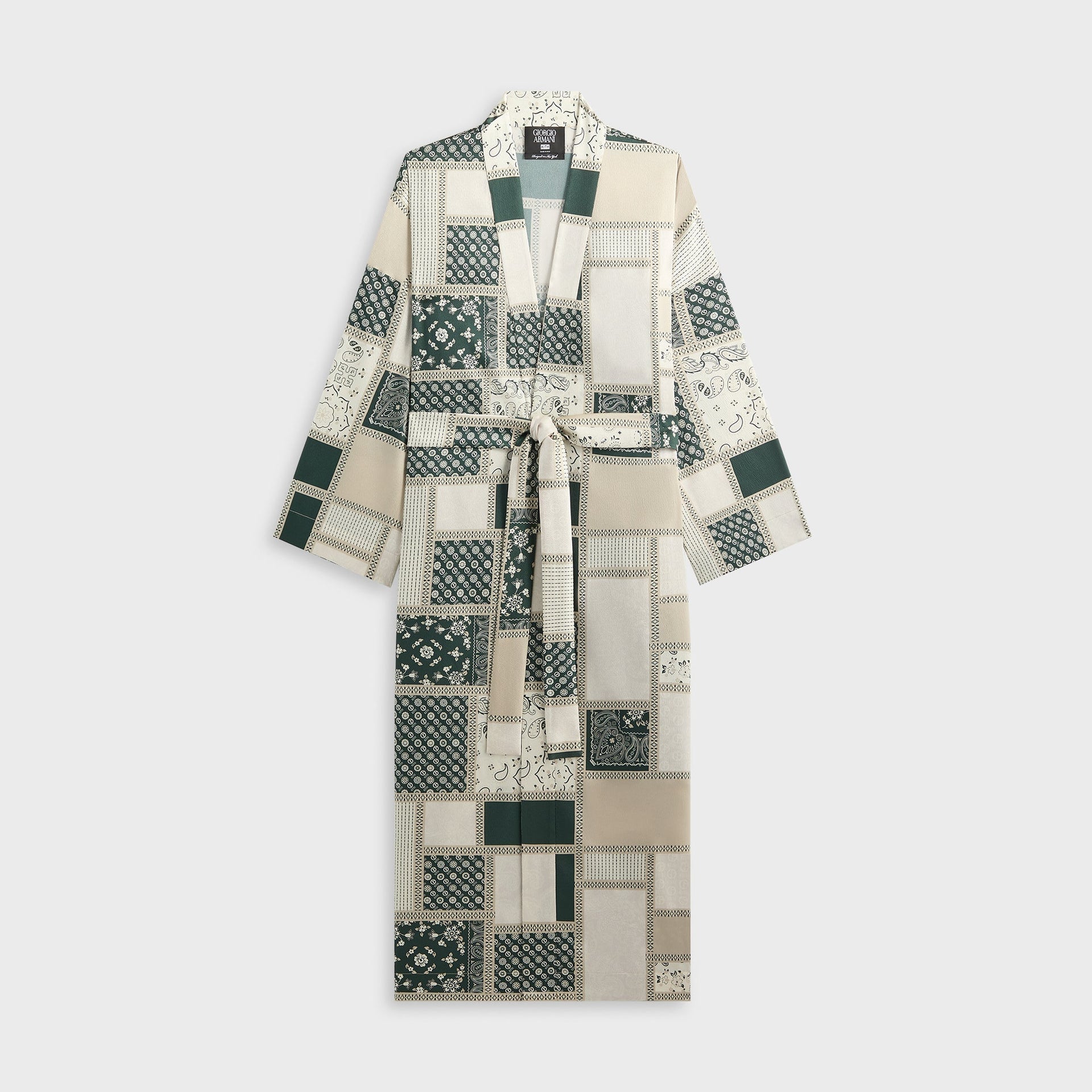 Giorgio Armani & Kith Women Hammered Silk Kimono - Theory PH