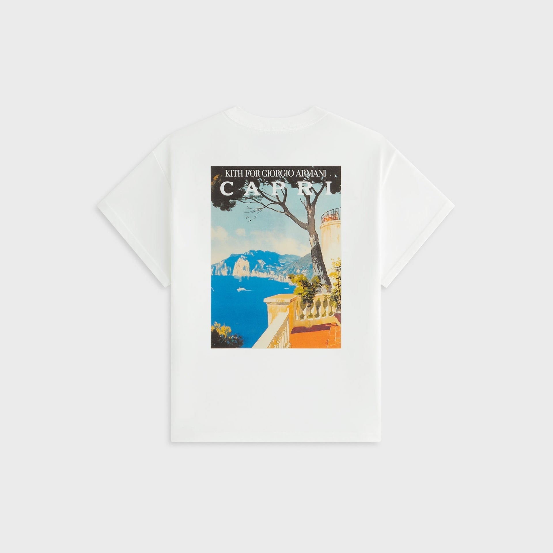 Giorgio Armani & Kith Women Capri Mulberry Tee - Wihte PH