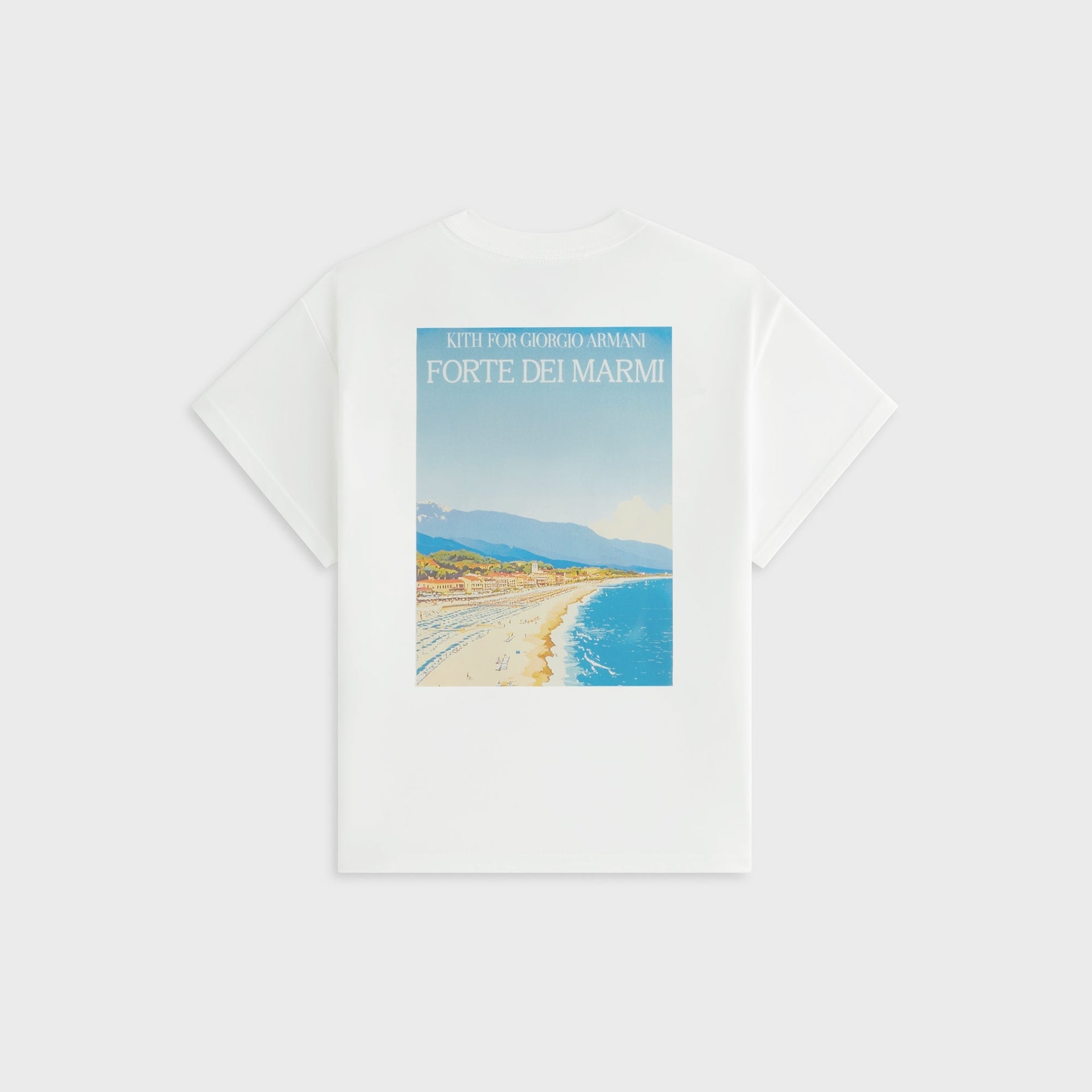 Giorgio Armani & Kith Women Forte Dei Marmi Mulberry Tee - White PH