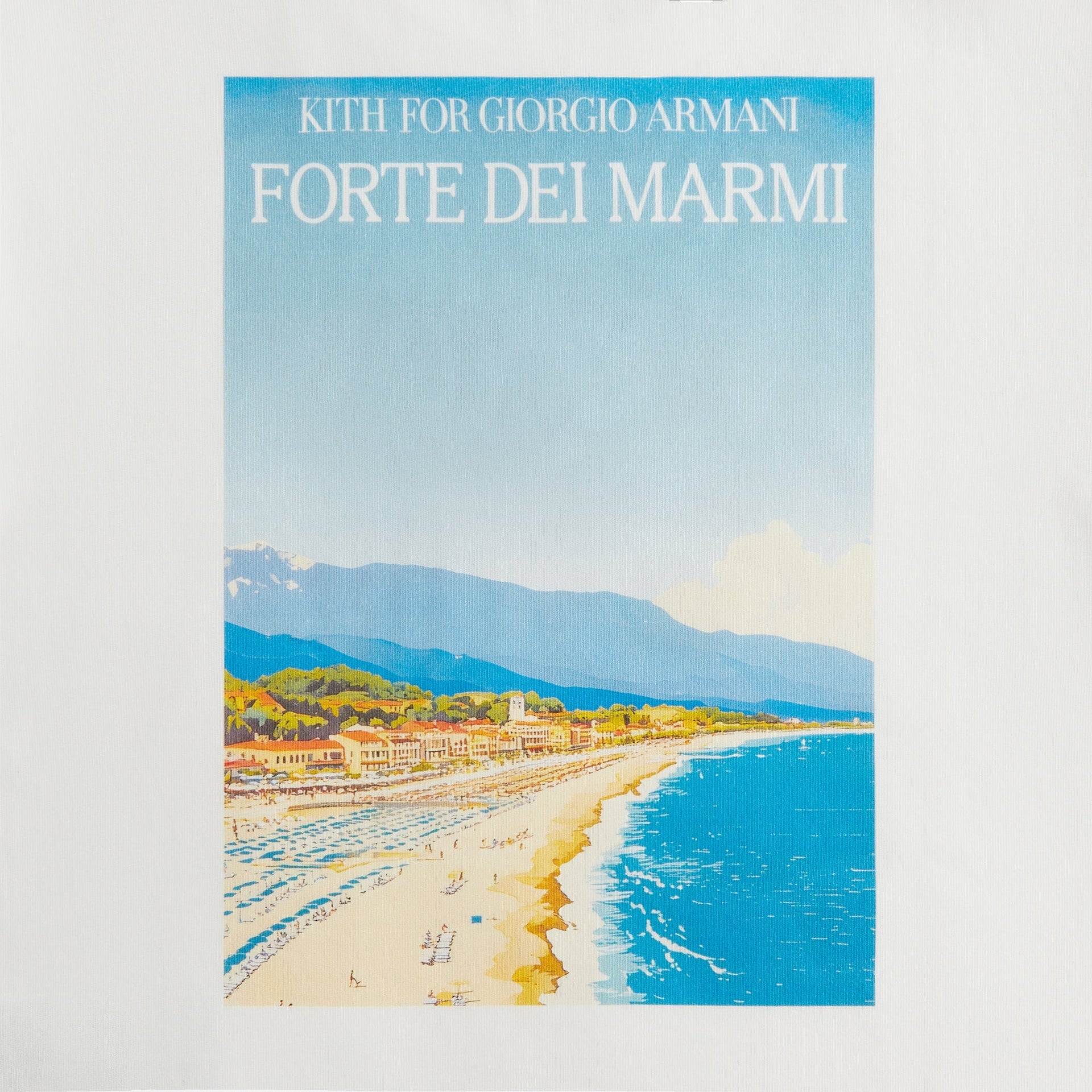 Giorgio Armani & Kith Women Forte Dei Marmi Mulberry Tee - White PH