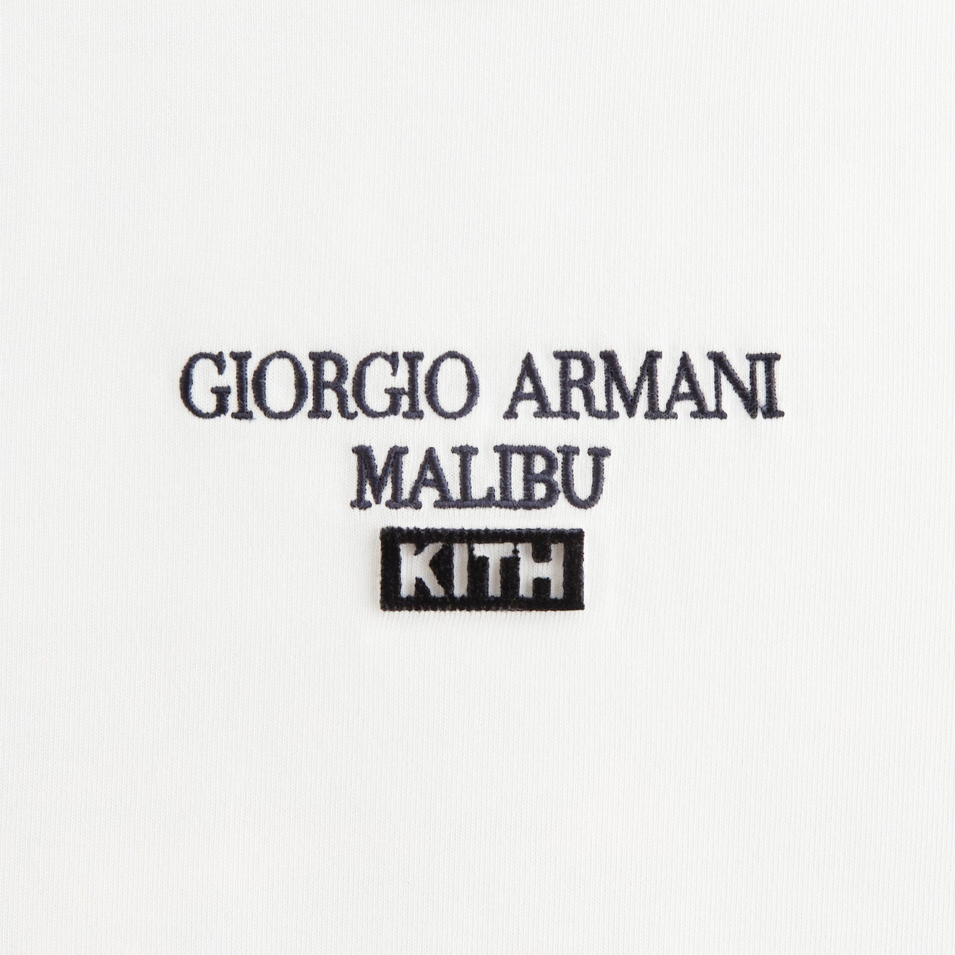 Giorgio Armani & Kith Women Malibu Mulberry Tee - White PH