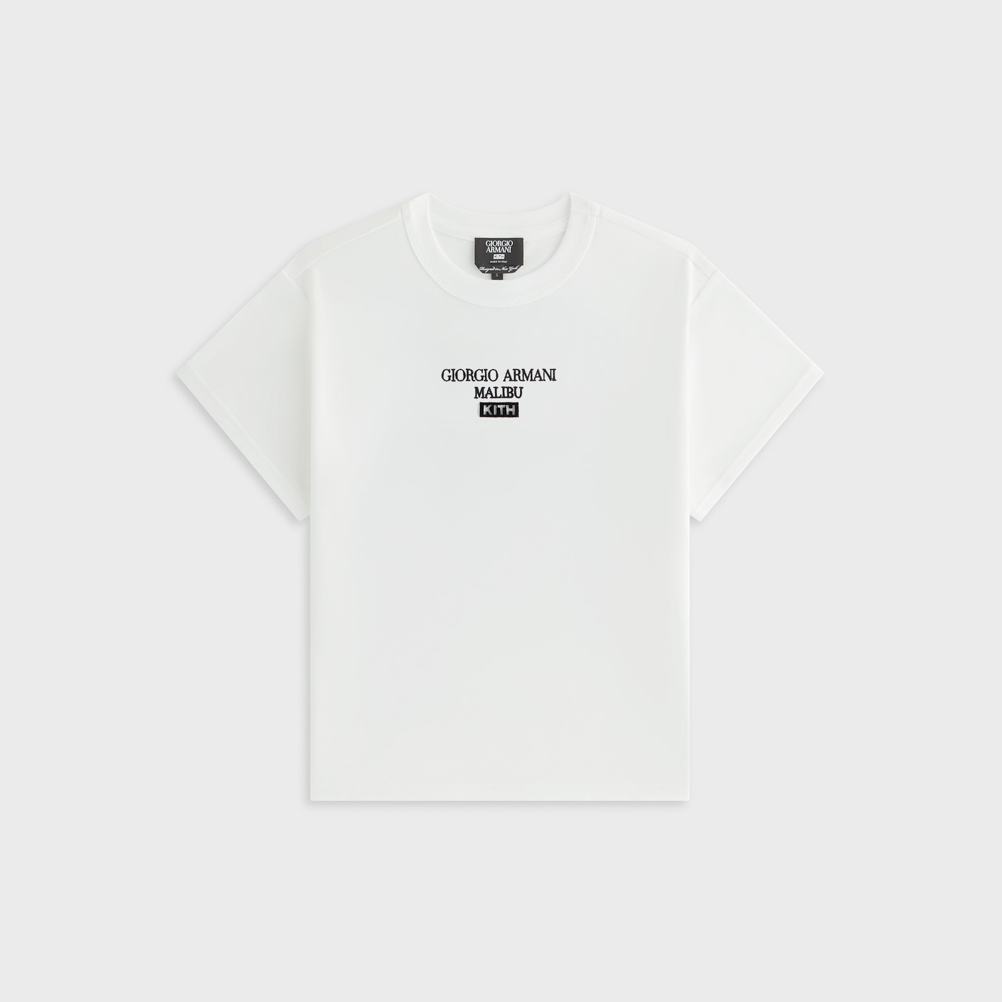 Giorgio Armani & Kith Women Malibu Mulberry Tee - White PH