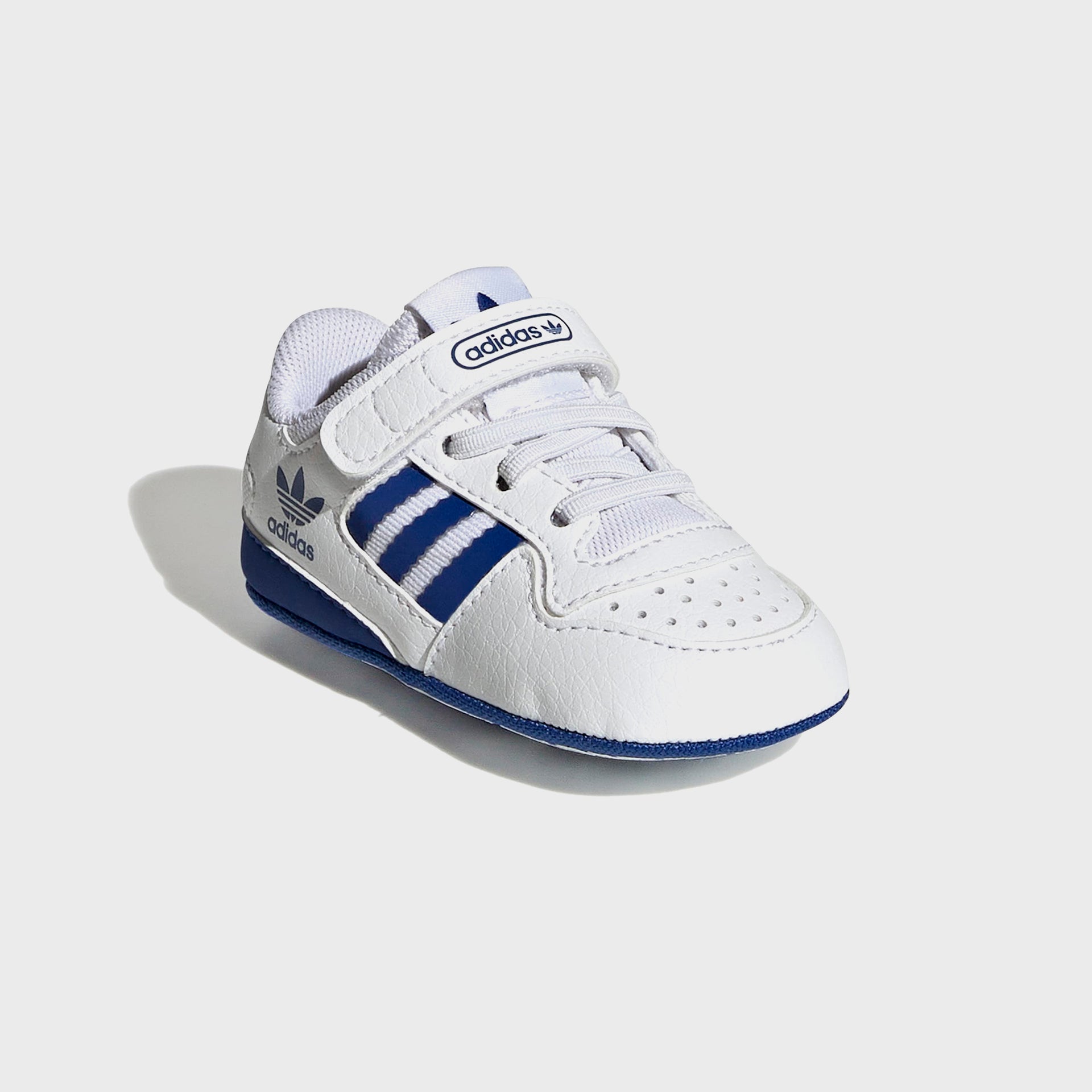 adidas Crib Forum Low - Blanc / Bleu Royal Équipe / Blanc