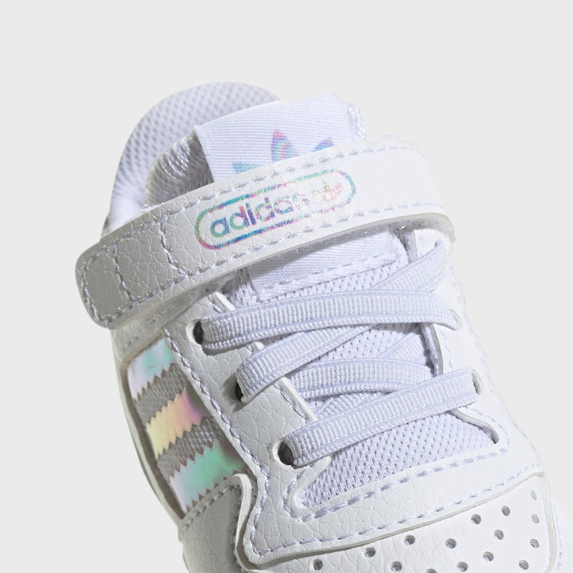 adidas Crib Forum Low - Blanc / Gris Dash