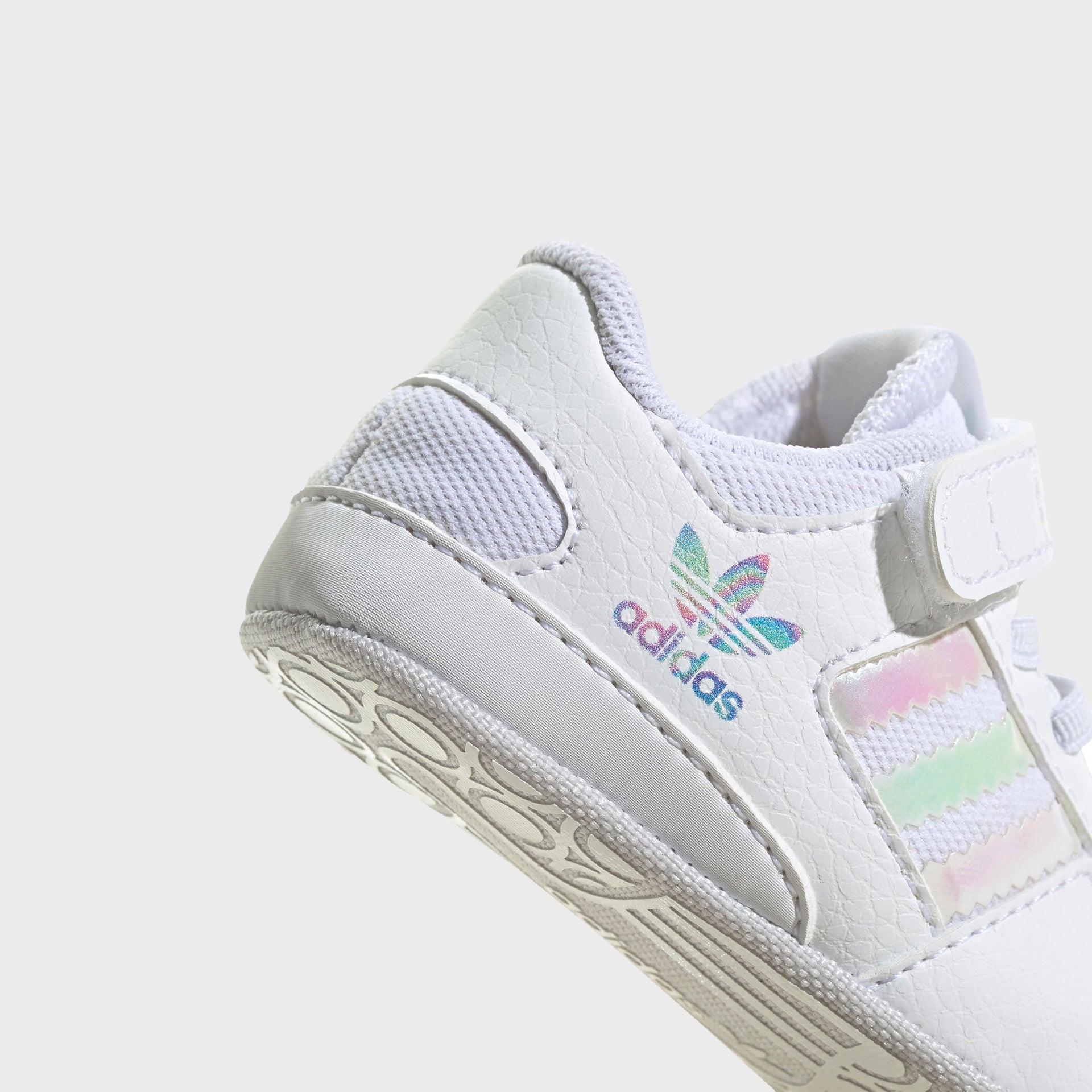 adidas Crib Forum Low - Blanc / Gris Dash