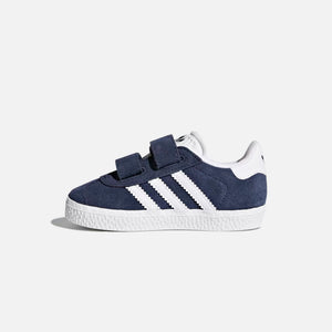 adidas Originals Infant Gazelle CF - Collegiate Navy / White