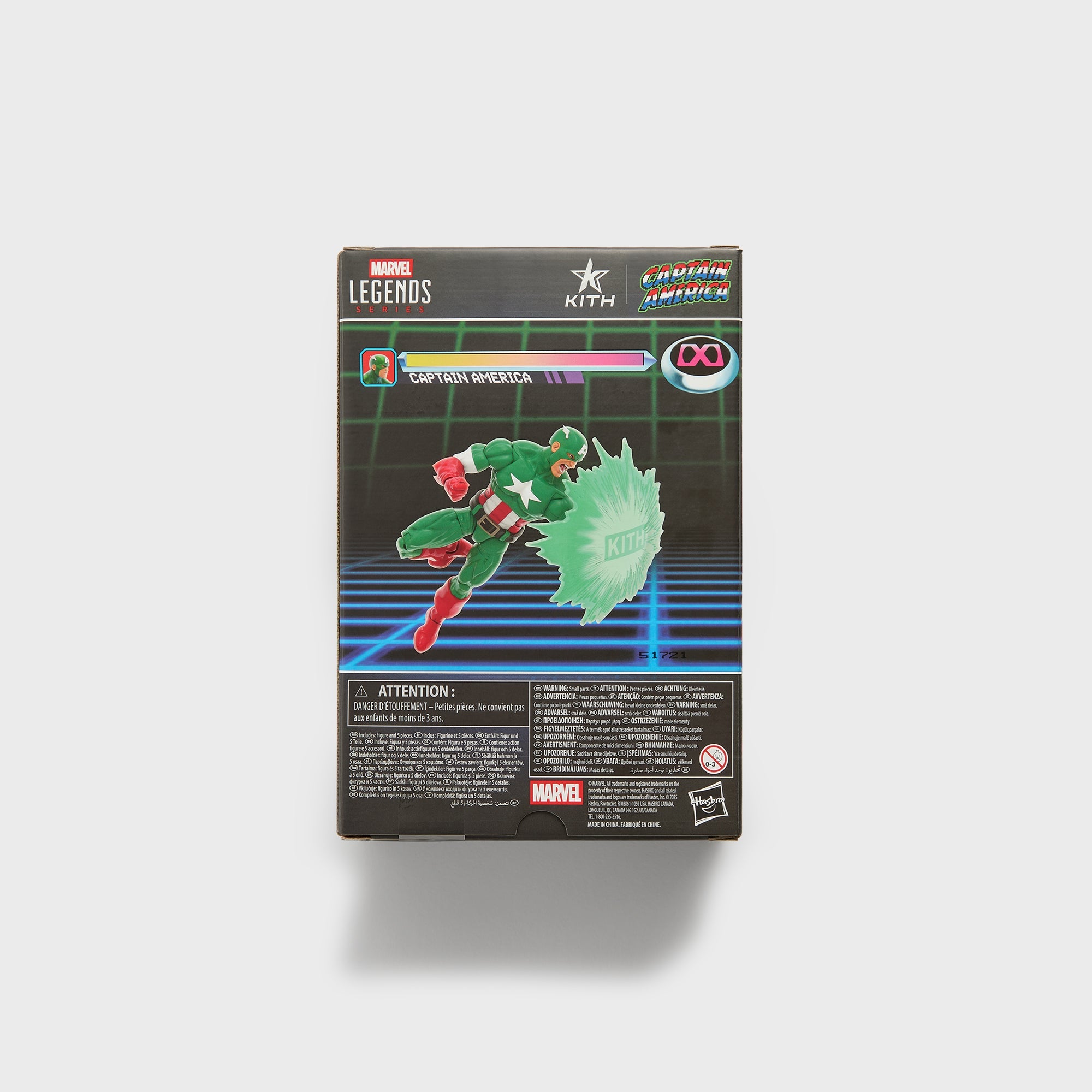 Marvel | Kith for Hasbro Legends Captain America Gameverse Player