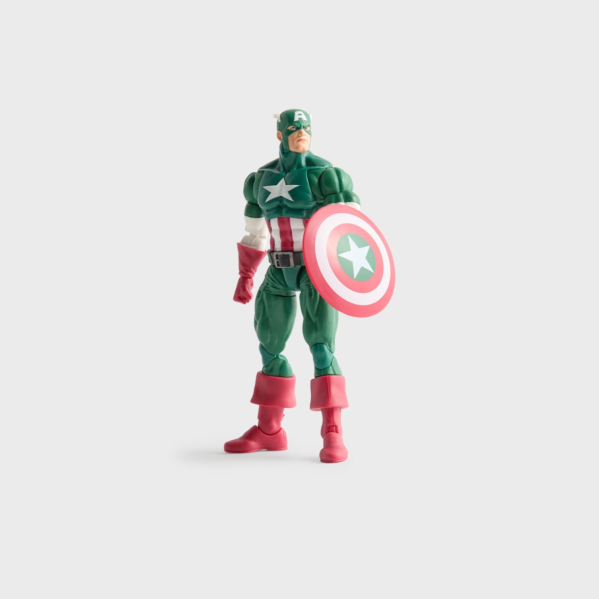 Marvel | Kith for Hasbro Legends Captain America Gameverse Player 2 Figure - Green - PH