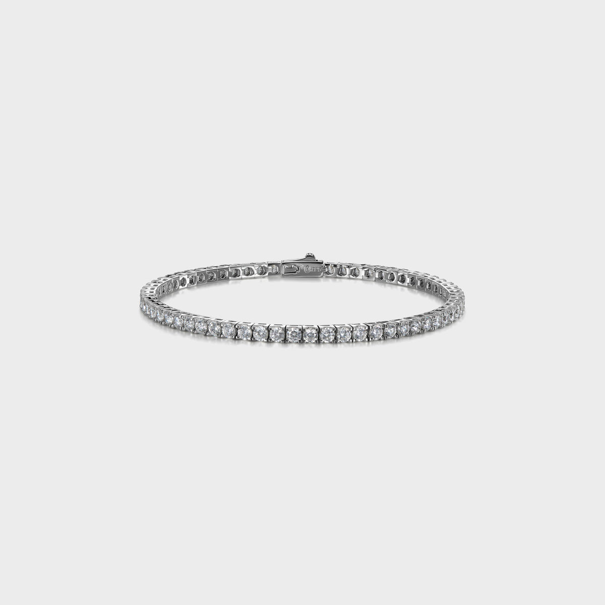Hatton Labs Medium Classic Tennis Bracelet - White