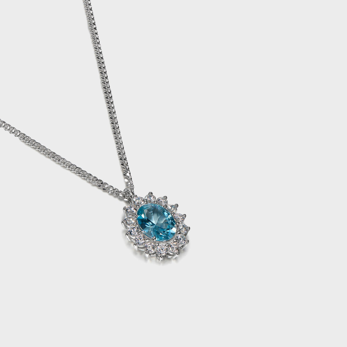 Hatton Labs Crown Stone Pendant Necklace - Topaz