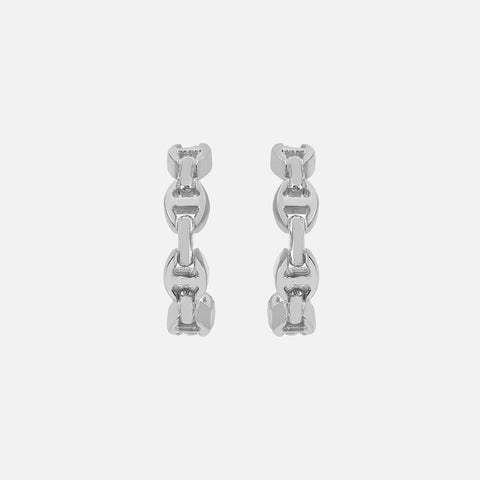 Hoorsenbuhs Crescent Earrings - Sterling Silver