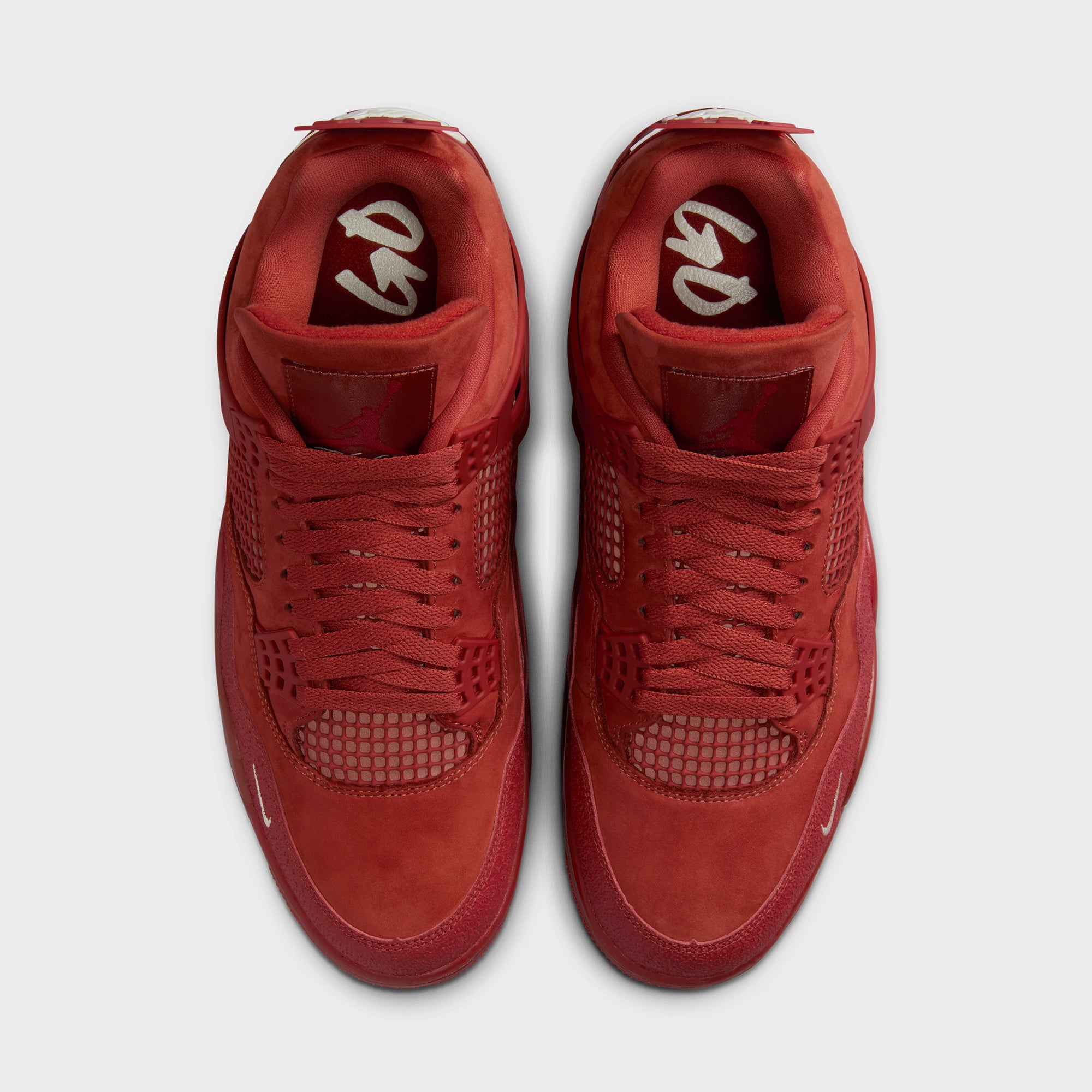 Jordan x Nigel Sylvester Air Jordan 4 - Firewood Orange / Sail