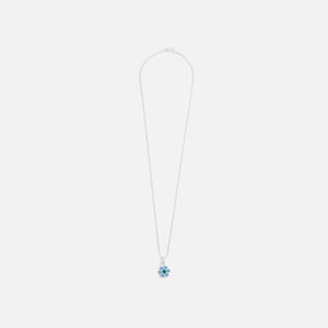 Hatton Labs Daisy Pendant - Silver / Topaz