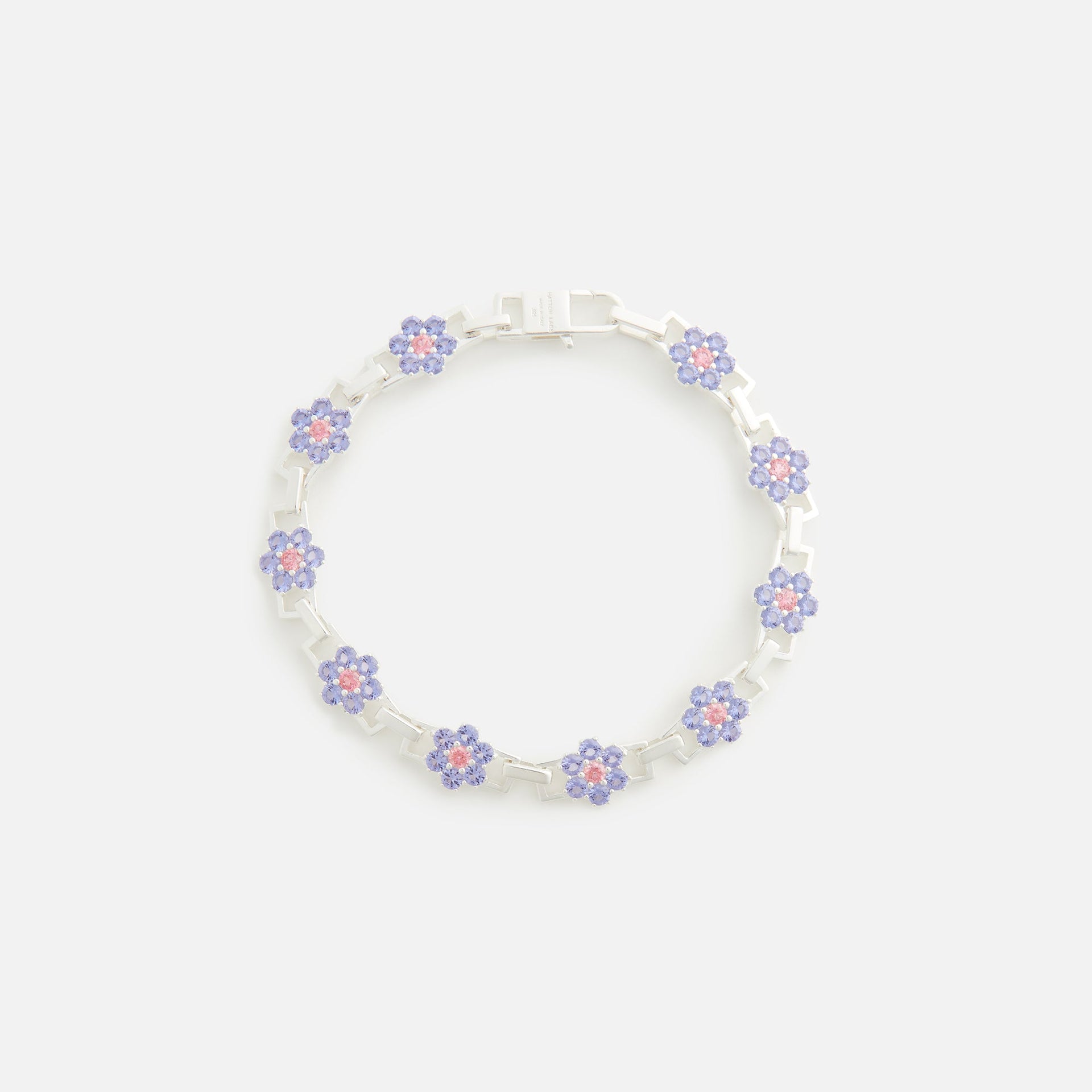 Hatton Labs Daisy Bracelet - Silver / Tanzanite