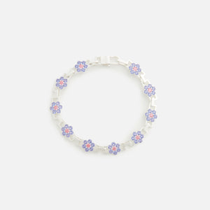 Hatton Labs Daisy Bracelet - Silver / Tanzanite