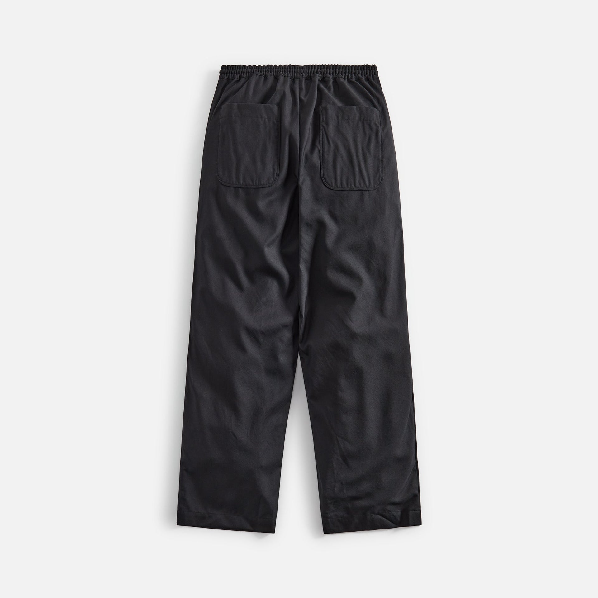 CDG Homme Wool Gabardine Garment Washed Pant - Black