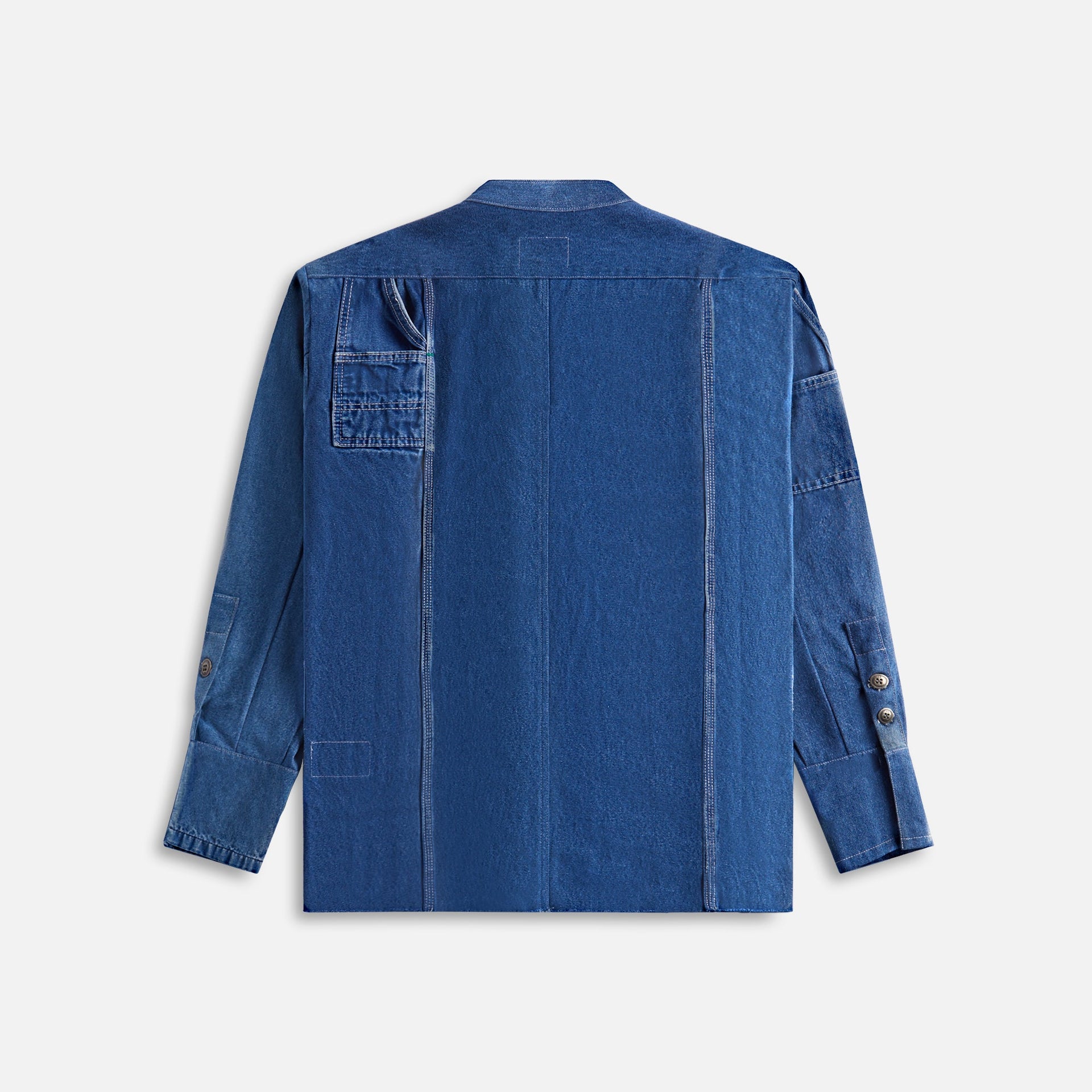 Greg Lauren Denim Western Zip Studio - Denim Blue