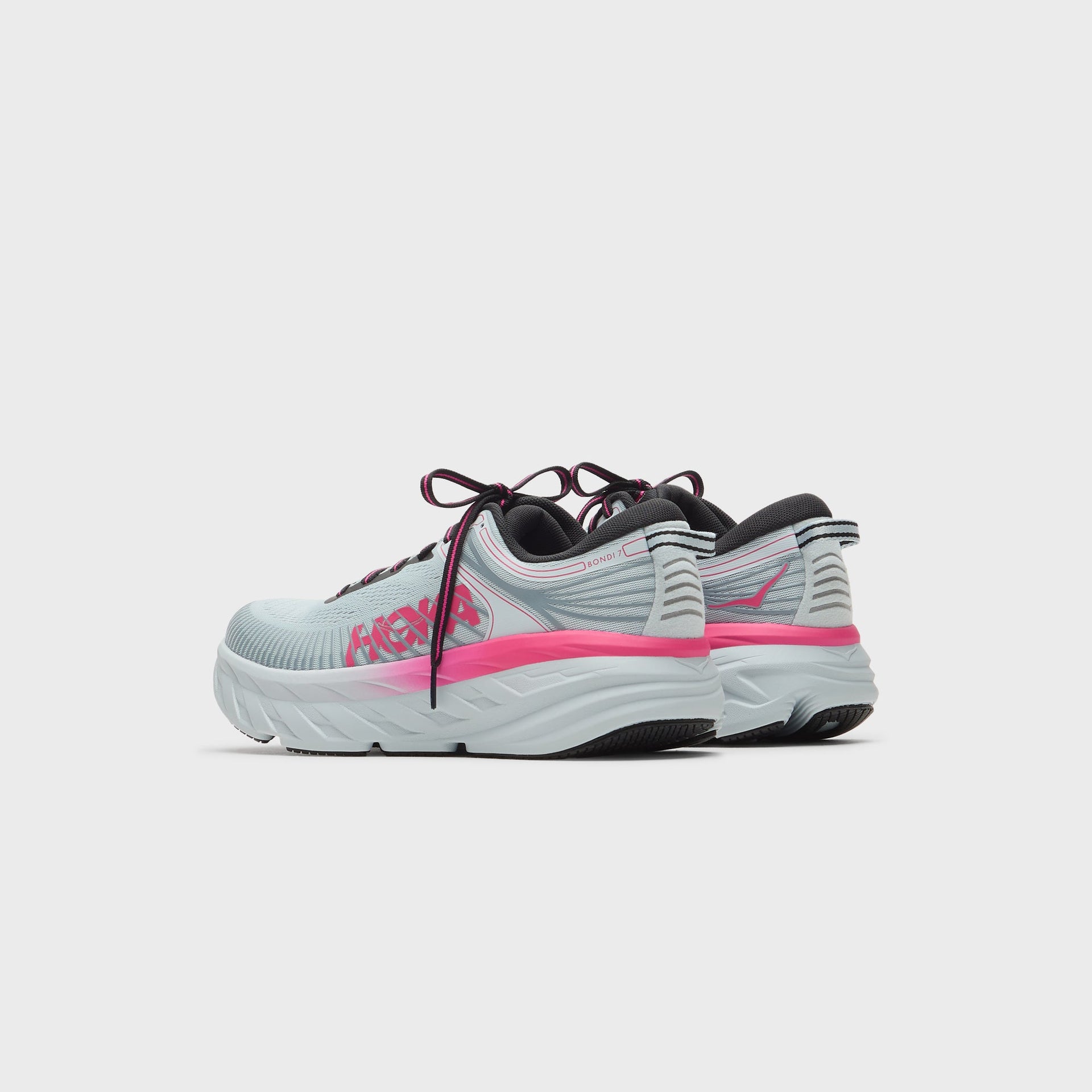 HOKA WMNS Bondi 7 - Mineral Blue / Rhubarb