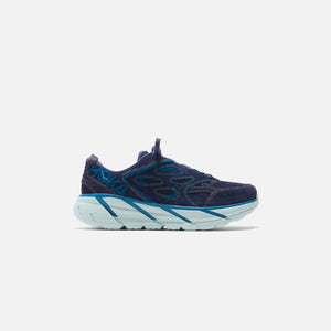 Hoka Clifton L Embroidery - Outer Space / Blue Coral