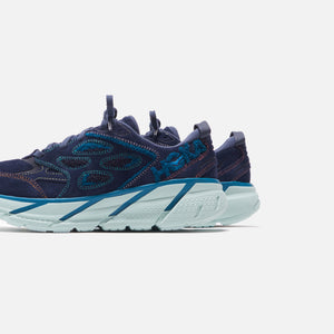Hoka Clifton L Embroidery - Outer Space / Blue Coral