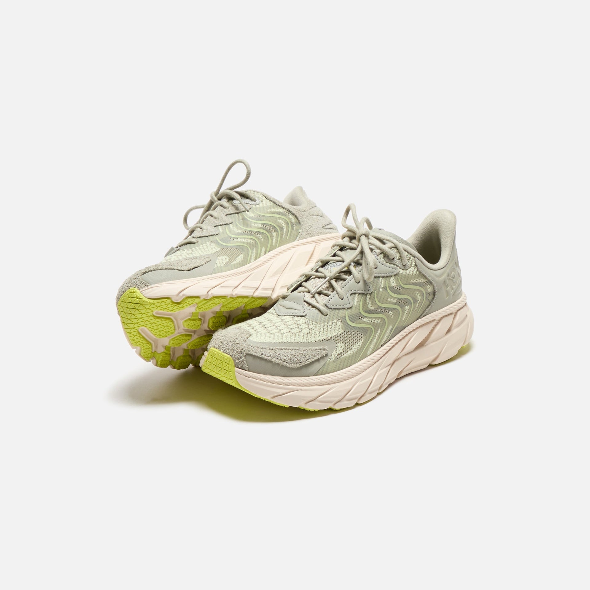 HOKA One One Clifton LS - Barely / Oat Milk