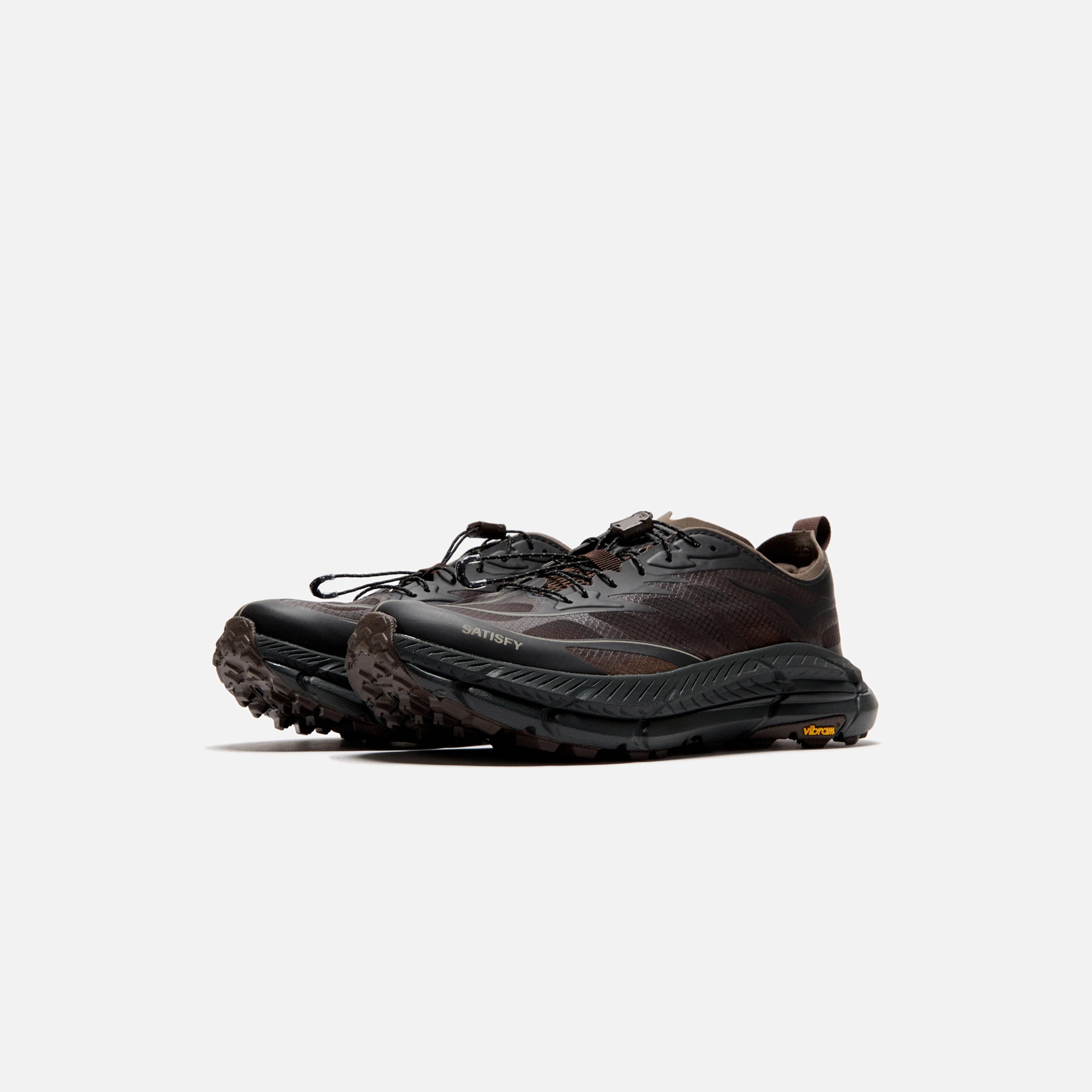 HOKA x Satisfy Mafate Speed 4 - Coffee