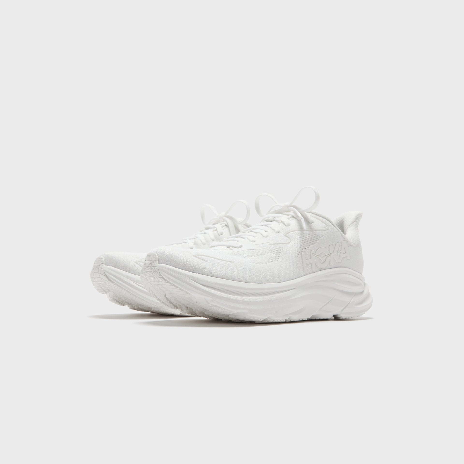 HOKA Clifton 10 - White / White