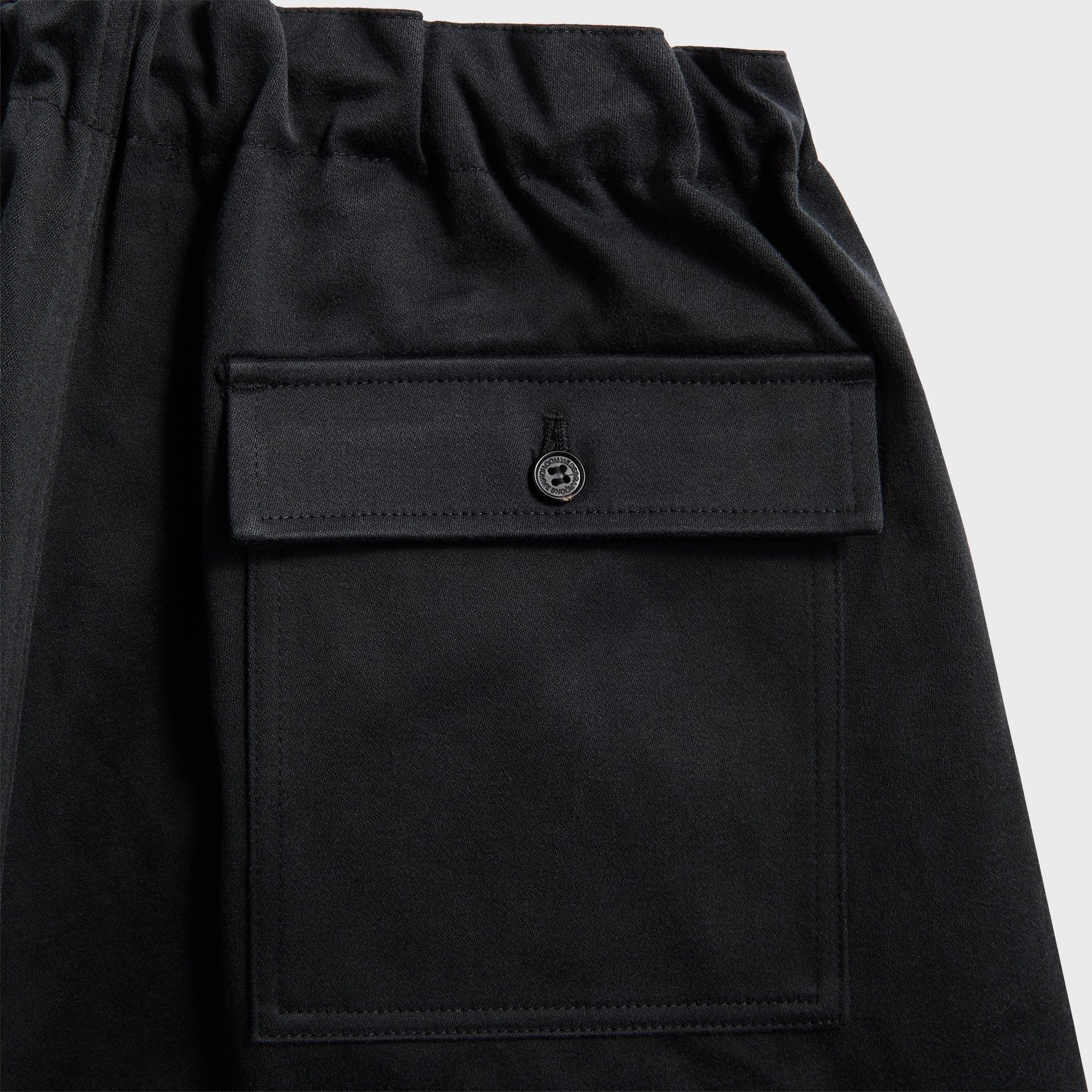 CDG Homme Cotton Twill Pants - Black