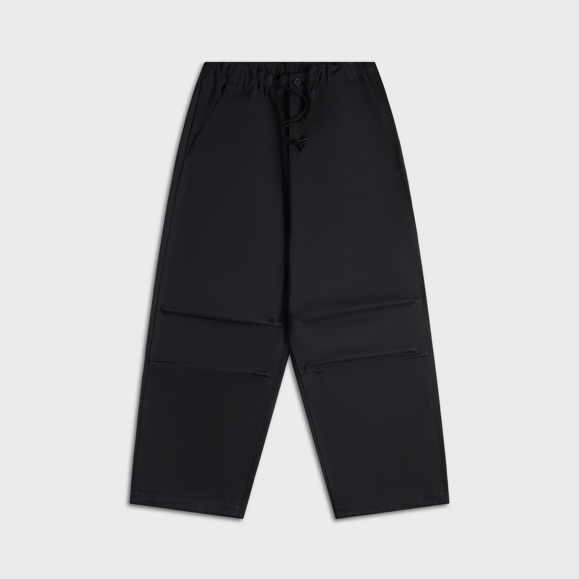 CDG Homme Cotton Twill Pants - Black