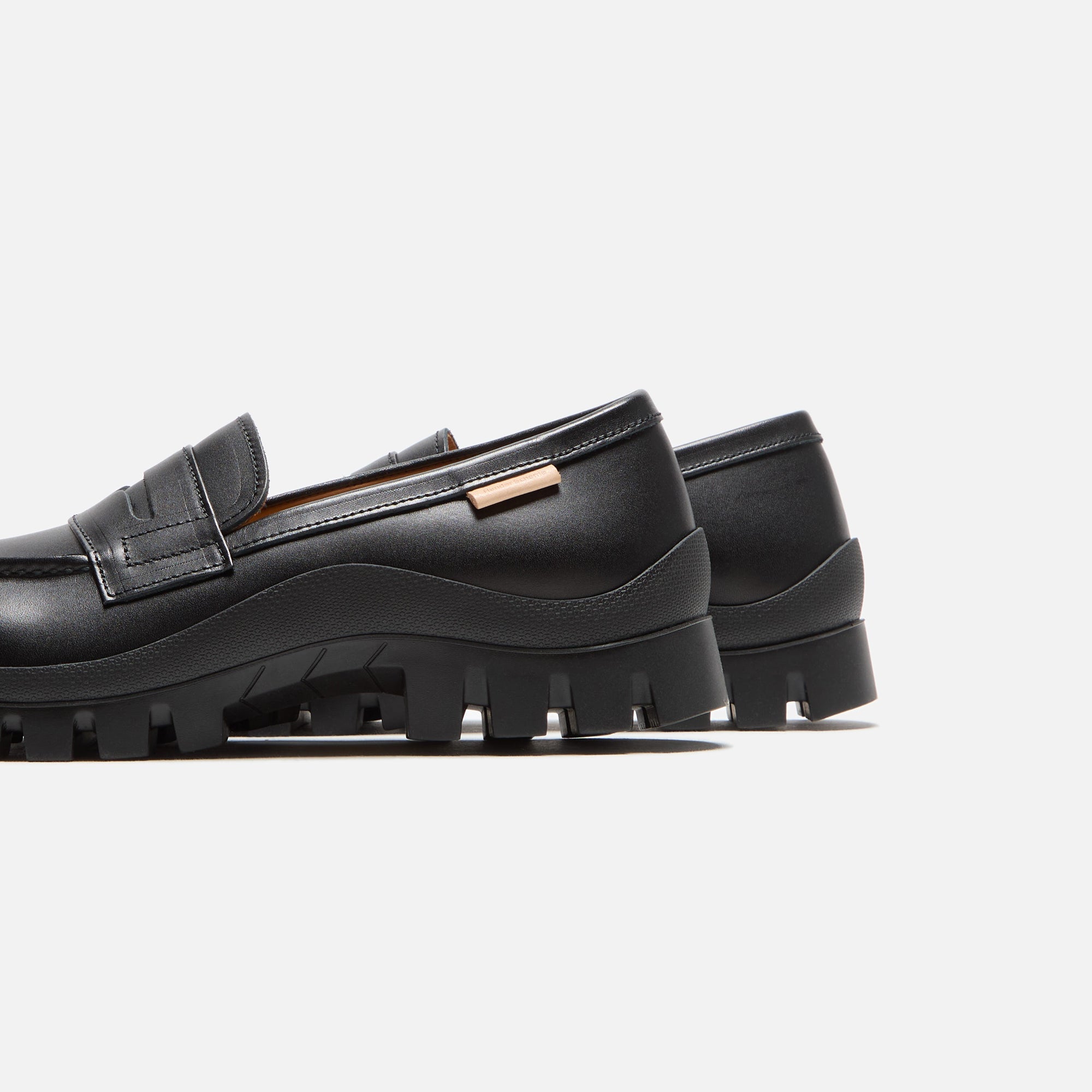 小物 Hender Scheme utility Lzip (BLACK) Hender Scheme Loafer - Black – Kith Europe