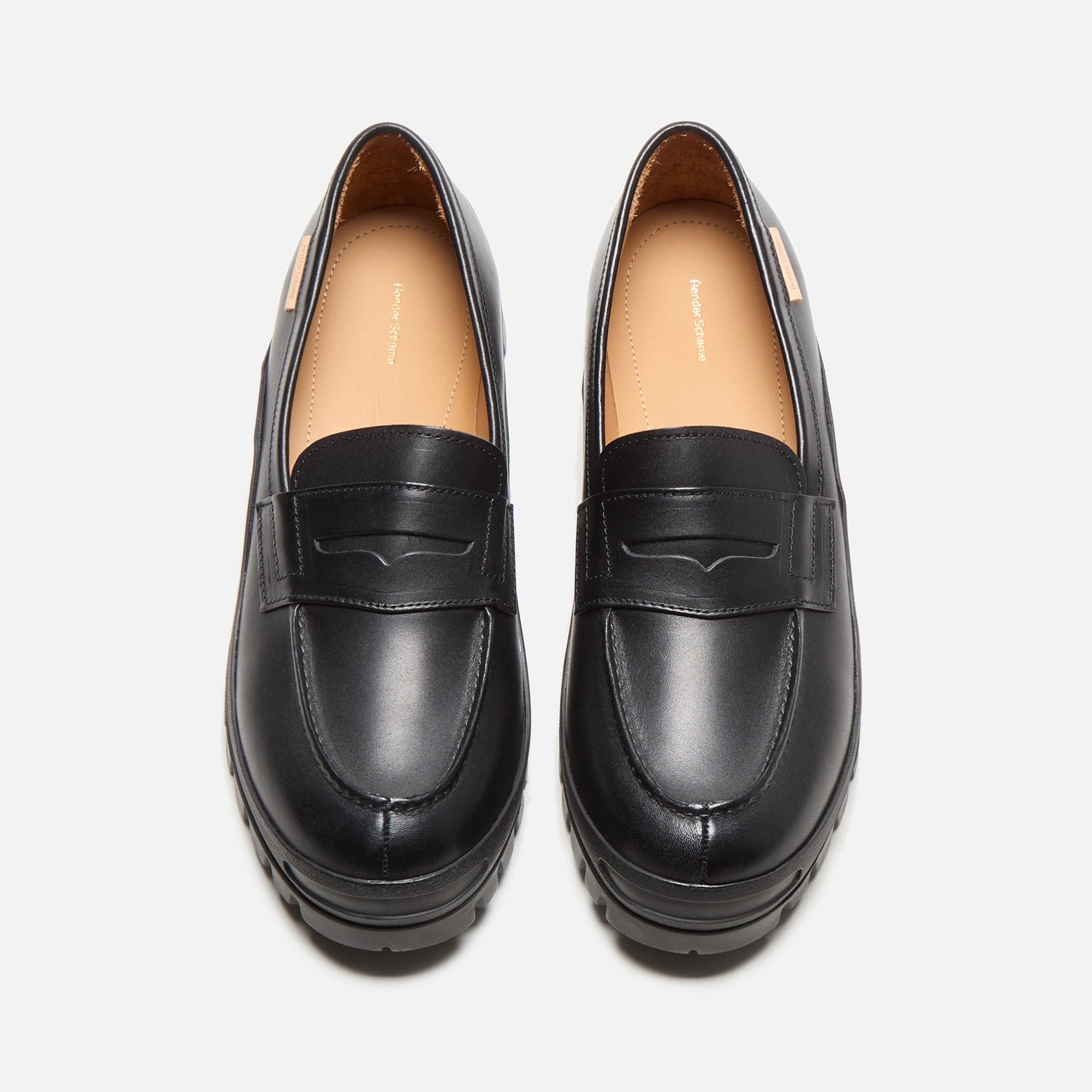 小物 Hender Scheme utility Lzip (BLACK) Hender Scheme Loafer - Black – Kith Europe